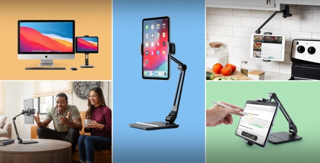 Twelve South Introduces HoverBar Duo Adjustable Stand for iPad and iPhone [Video]