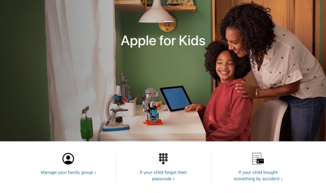 Apple Launches &#039;Apple for Kids&#039; Portal to Help Parents