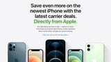 Apple Highlights 'Latest Carrier Deals' on iPhone