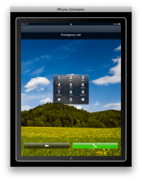 iPad Has The Ability to Make Emergency Calls?