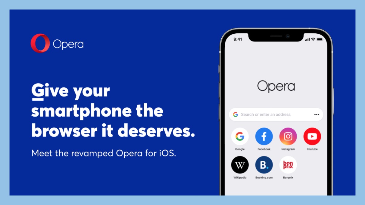 Opera Updates Browser for iOS With New Look, New Name