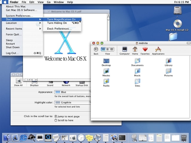 Today is the 20th Anniversary of Mac OS X