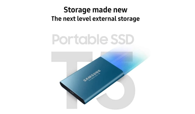 Samsung 2TB T5 Portable SSD On Sale for 25% Off [Deal]