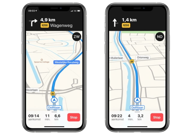 Apple Maps Now Showing Speed Camera Information in More Countries