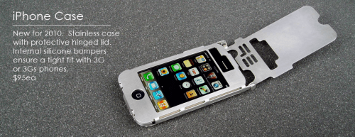 Stainless Steel iPhone Case
