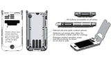 Stainless Steel iPhone Case