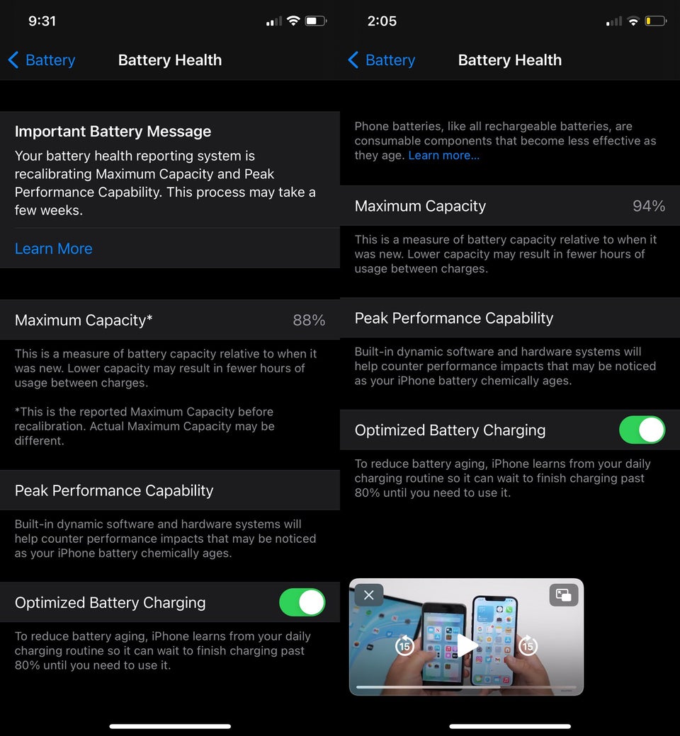 iOS 14.5 Battery Health Recalibration Boosts Health Percentages For Some Users But Drops It For Others