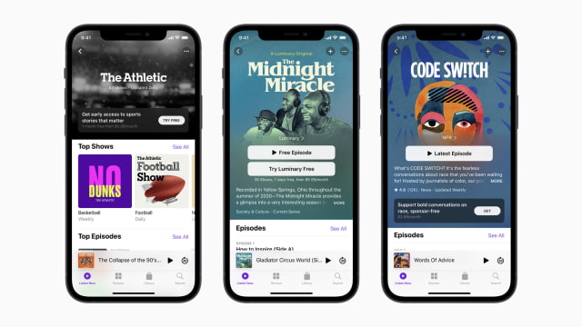 Apple Announces Podcasts Subscriptions