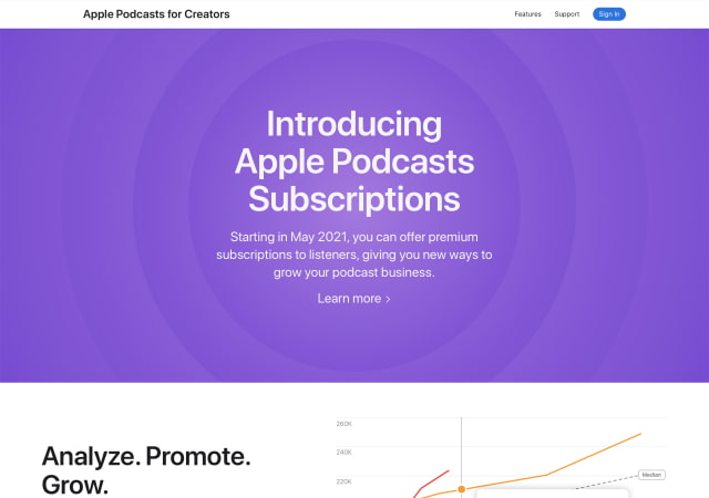 Apple Announces Podcasts Subscriptions