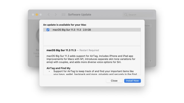 Apple Releases macOS Big Sur 11.3 RC to Developers [Download]