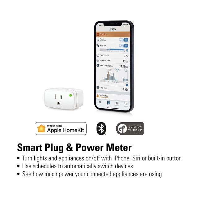 Eve Releases Smart Plug With Apple HomeKit and Thread Support