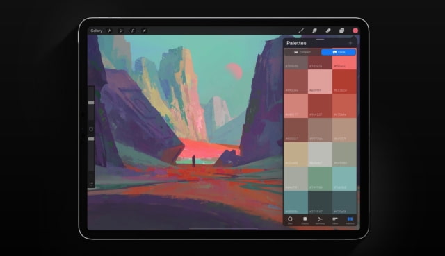 Procreate Previews 5.2 Update With Support for M1 iPad Pro