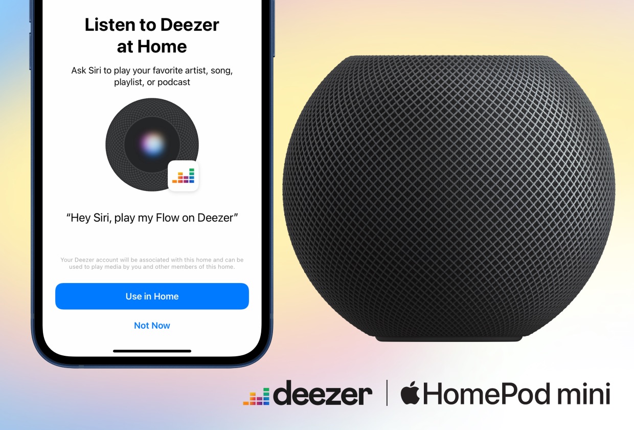Deezer Now Works on HomePod and HomePod mini