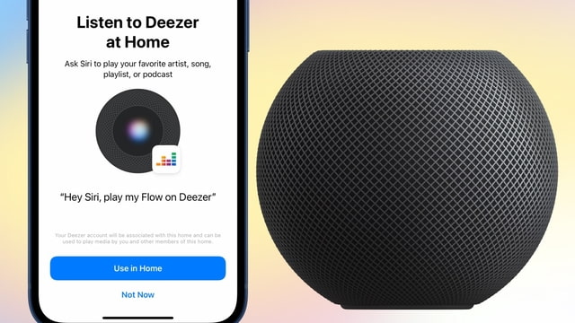 Deezer Now Works on HomePod and HomePod 