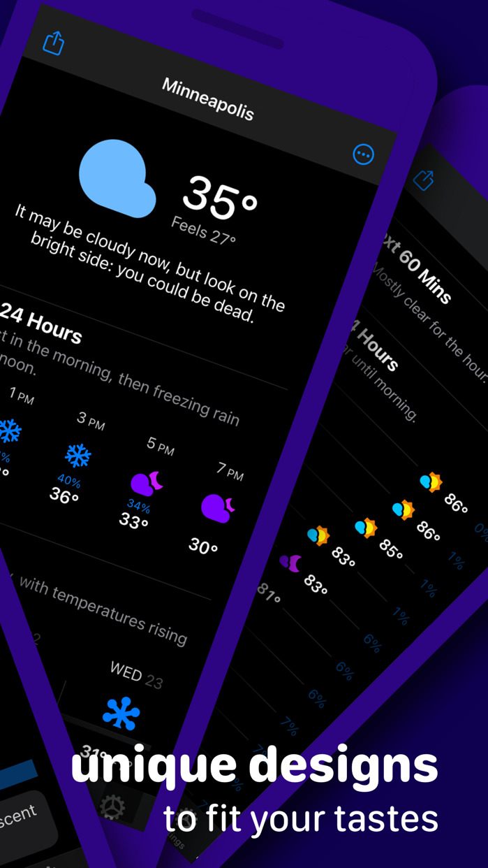 CARROT Weather App Gets New Layout Screen, Maps Section, Tide Data, More