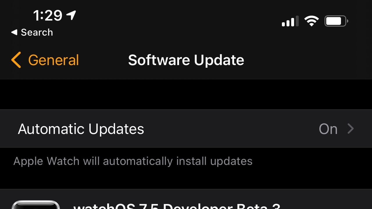 Apple Seeds watchOS 7.5 Beta 3 to Developers [Download] - iClarified