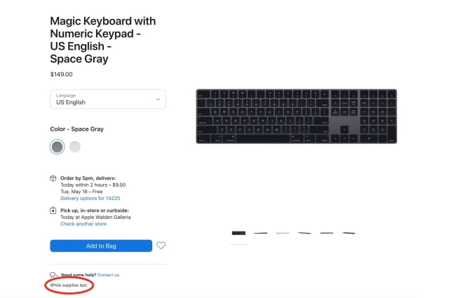 Apple is Discontinuing Its Space Gray Accessories for Mac