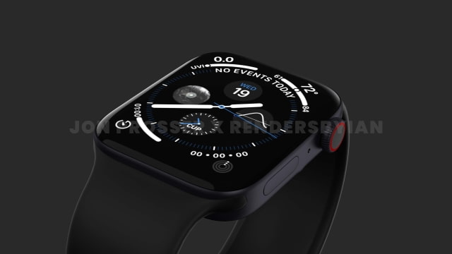 Renders Allegedly Reveal Flat-Edge Design of Next Generation Apple Watch Series 7 [Video]
