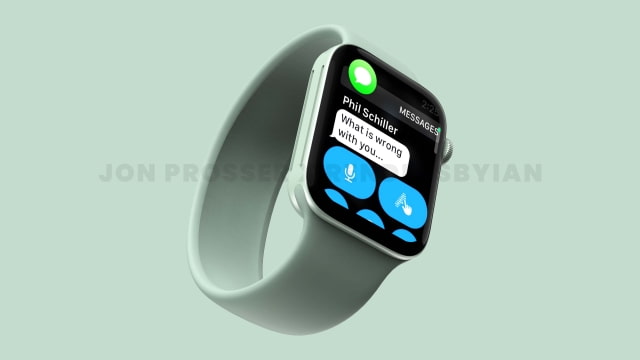 Renders Allegedly Reveal Flat-Edge Design of Next Generation Apple Watch Series 7 [Video]