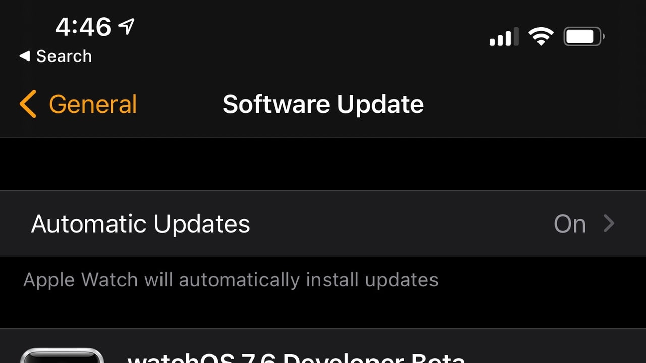 Apple Seeds watchOS 7.6 Beta to Developers [Download] - iClarified