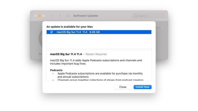 Apple Officially Releases macOS Big Sur 11.4 [Download]