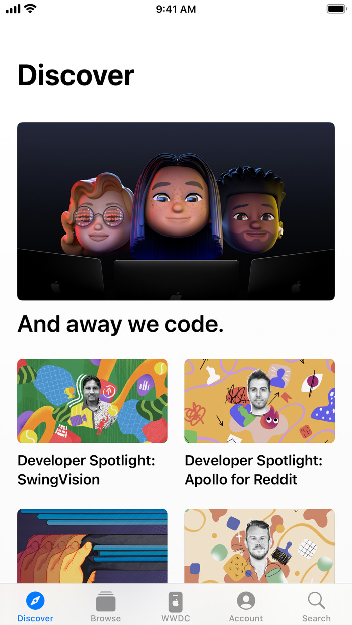 Apple Developer App Updated for WWDC 2021 With Lab Sign-ups, Pavilions, Sessions, More