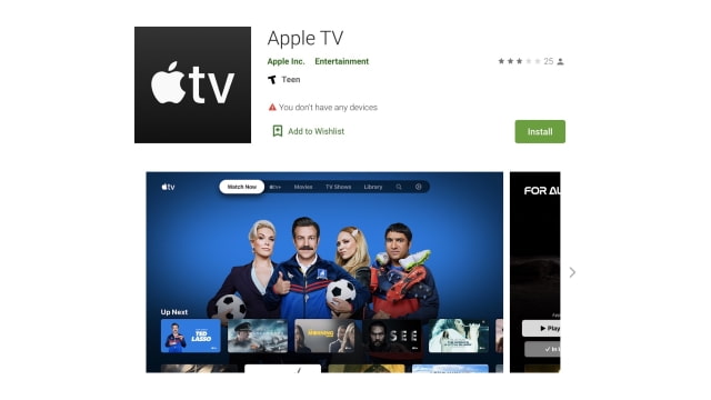 Apple TV App Now Available on Android TV Devices