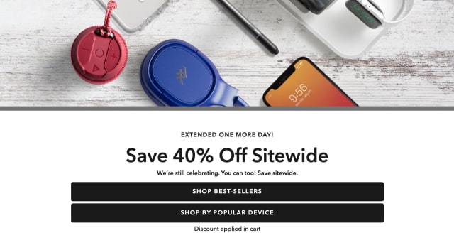 Last Chance to Get 40% Off Zagg and Mophie Accessories for iPhone, iPad, More [Deal]