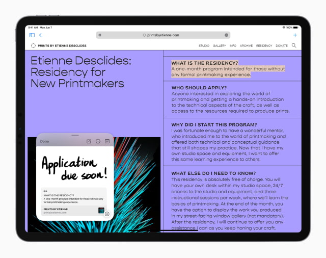 Apple Previews iPadOS 15 With Better Multitasking, Integrated Home Screen Widgets, Quick Note, More