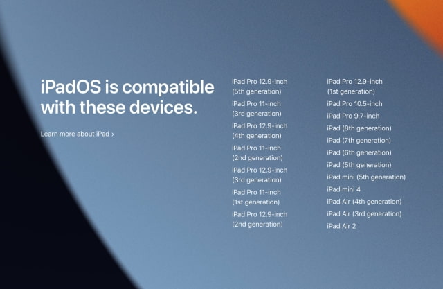 iPads Compatible With iPadOS 15 [List]