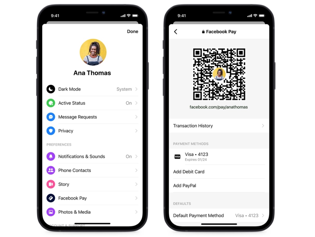 Facebook Messenger Gets New Chat Themes, Quick Reply Bar, QR Codes and Payment Links