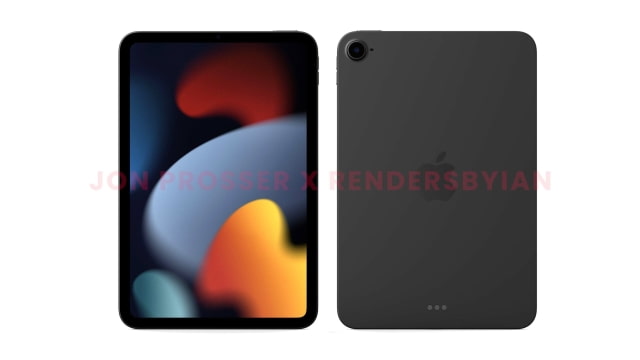 Renders Allegedly Reveal Design of New iPad Mini 6 [Images]