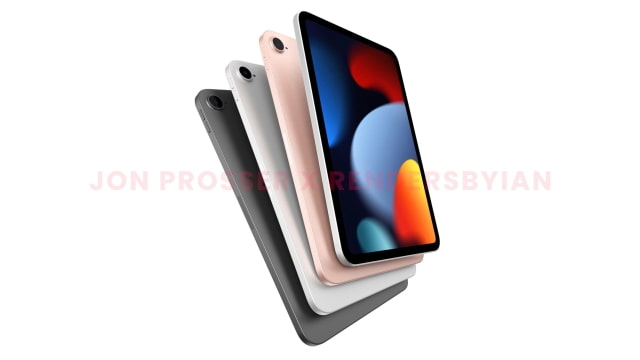 Renders Allegedly Reveal Design of New iPad Mini 6 [Images]