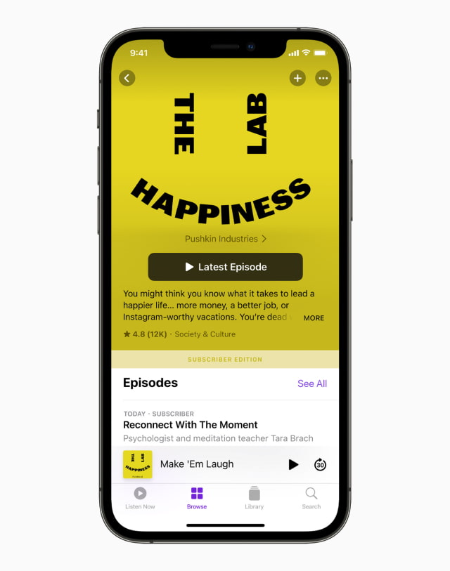 Apple Podcasts Subscriptions and Channels Now Available Worldwide