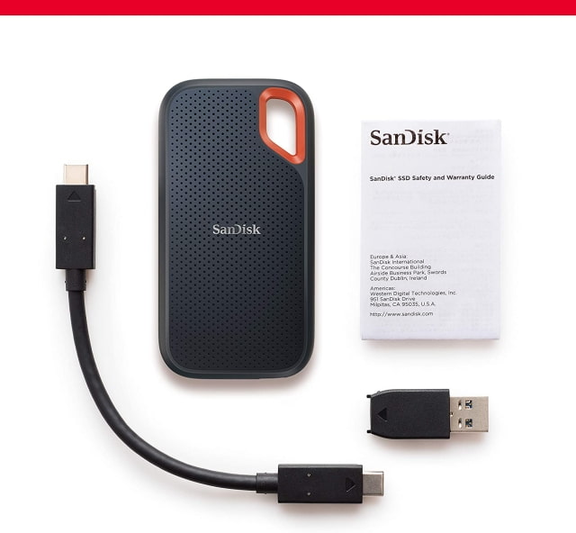 SanDisk 2TB Extreme Portable SSD V2 On Sale for $92 Off [Prime Day Deal]