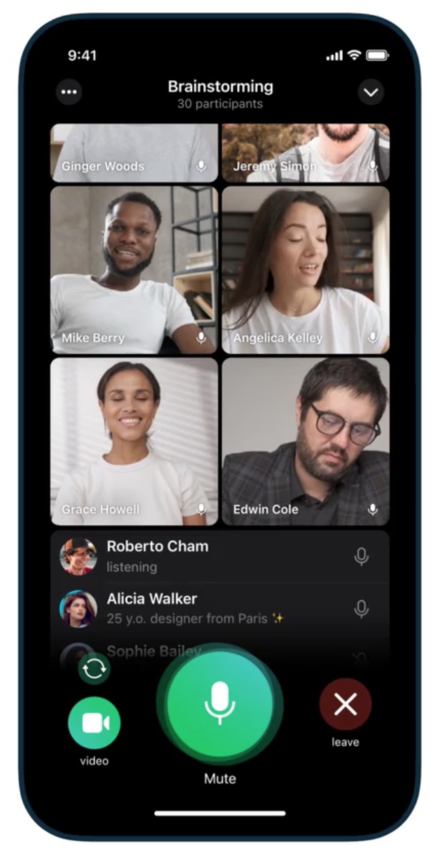 Telegram Messenger Gets Updated With Group Video Calls and Animated Backgrounds