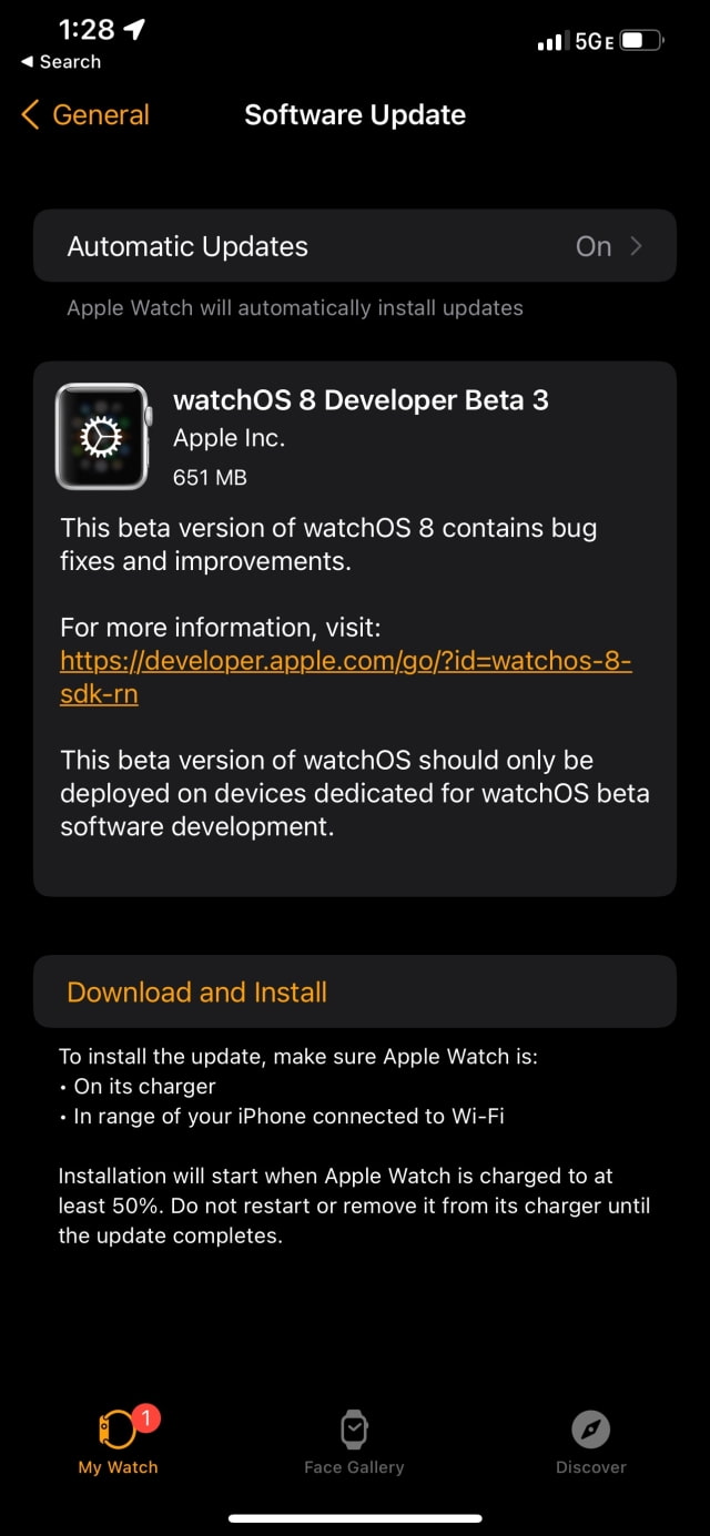 Apple Seeds watchOS 8 Beta 3 to Developers [Download]
