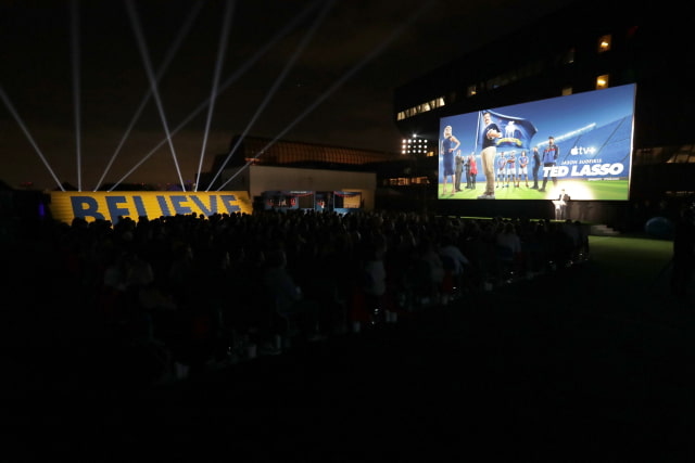 Apple Held Special Premiere Event for Season Two of Ted Lasso Ahead of Its Debut on Friday, July 23