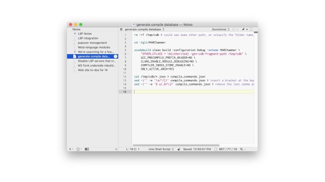 BBEdit 14 Released With New Notes Feature, Enhanced Code Completion, More