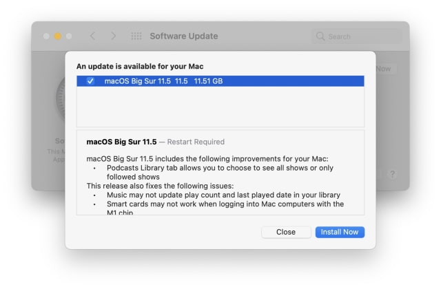 Apple Releases macOS Big Sur 11.5 [Download]