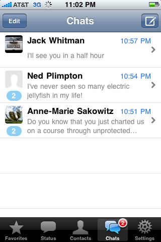 WhatsApp Messenger for iPhone Gets Updated