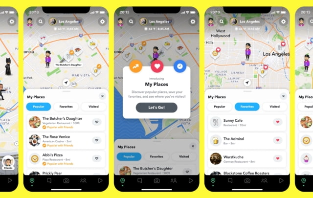 Snapchat Announces &#039;My Places&#039; on Snap Map