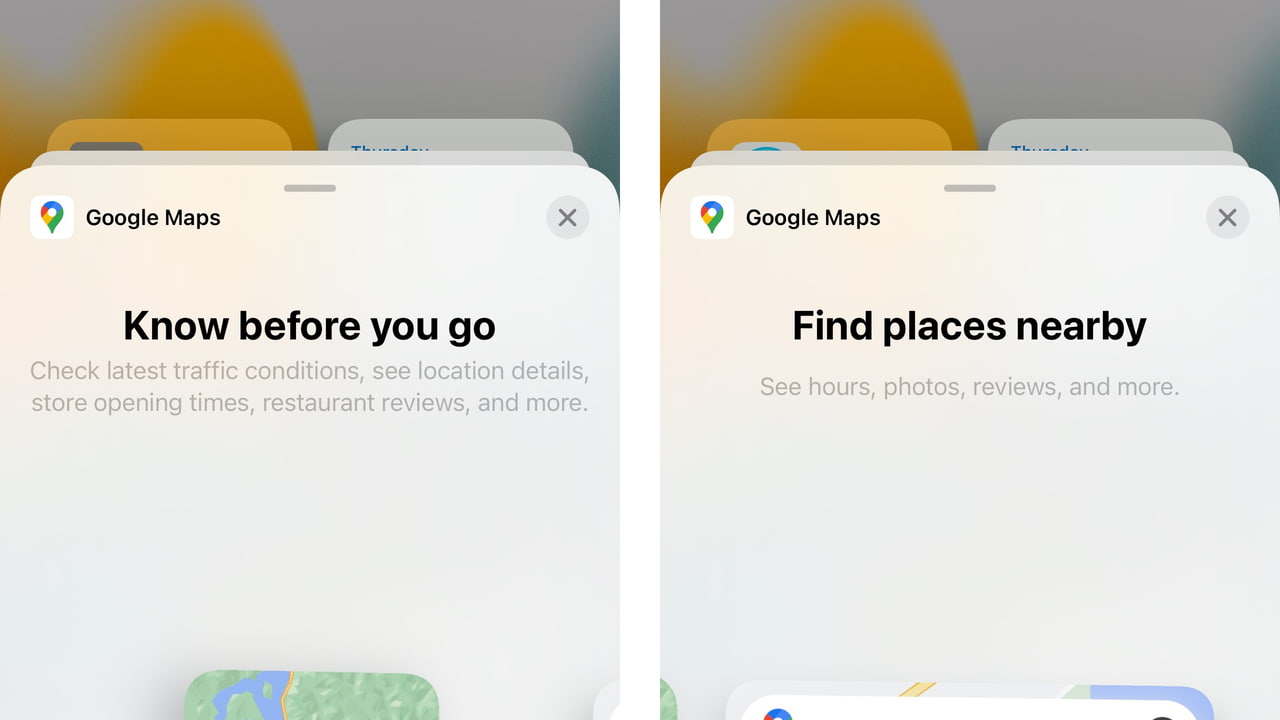 Google Maps for iOS Adds Support for Home Screen Widgets - iClarified