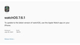 Apple Releases watchOS 7.6.1 for Apple Watch [Download]