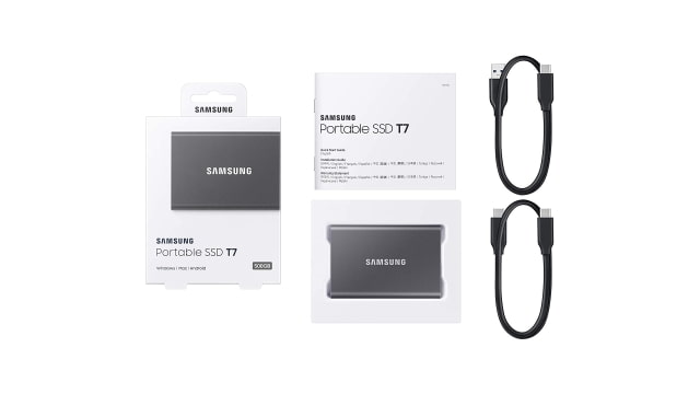Samsung T7 Portable SSD (500GB) On Sale for $69.99 [Deal]