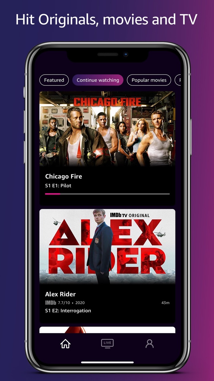 Amazon Releases IMDb TV Streaming App for iOS