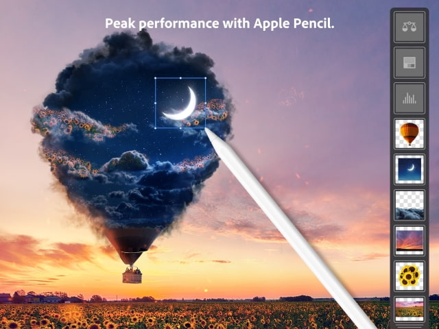Adobe Updates Photoshop for iPad With Healing Brush, Magic Wand, Canvas Projection