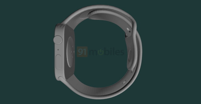 Renders Allegedly Reveal Design of New Apple Watch Series 7 [Images]