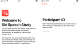 Apple Launches Invite Only 'Siri Speech Study' App