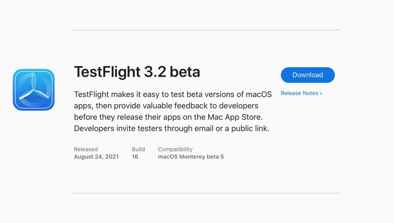 TestFlight for Mac Now Available to Developers - iClarified